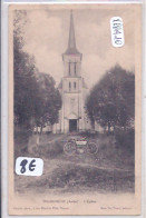 VILLECHETIF- L EGLISE- UNE BELLE MOTOCYCLETTE - Autres & Non Classés