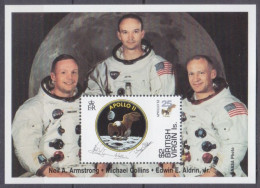 1994 British Virgin Islands 829/B83 25 Years Of Apollo 11 Moon Landing 8,00 € - Amérique Du Sud