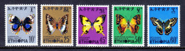 Ethiopia - Scott #720-724 - MNH - A Few Gum Bumps - SCV $14 - Ethiopie