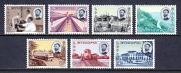 Ethiopia - Scott #442-448 - MH - Sm. Thin #446, Cnr. Crease UR #448 - SCV $8.25 - Ethiopie