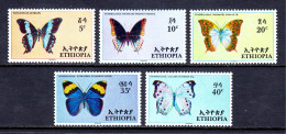 Ethiopia - Scott #476-480 - MNH - SCV $17 - Ethiopia