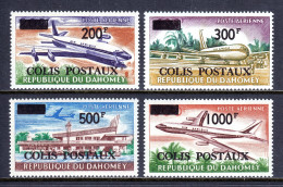 Dahomey - Scott #CQ1//CQ4 - MLH - Short Set - SCV $18 - Benin – Dahomey (1960-...)