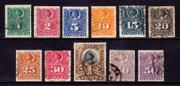 Chile - Scott #25//36 - Used - Short Set, See Description - SCV $39 - Cile