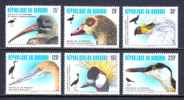 Burundi - Scott #740-745 - MNH - Gum Bump #744 - SCV $13 - Nuovi