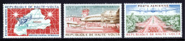 Burkina Faso - Scott #C1-C3 - MH - Hinge Thins #C1, C2 - SCV $22 - Upper Volta (1958-1984)