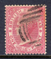 British Honduras - Scott #14 - Used - Toning - SCV $16 - Honduras Britannique (...-1970)