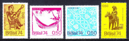 Brazil - Scott #1362-1365 - MNH - SCV $6.60 - Nuovi