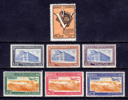 Brazil - Scott #643-649 - MLH - Creasing & Short Perfs #643 - SCV $9.35 - Ungebraucht