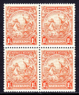 Barbados - Scott #168 - Blk/4 - MH - SCV $28 - Barbados (...-1966)