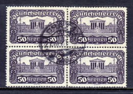 Austria - Scott #248 - Blk/4 - Used - SCV $6.40 - Used Stamps