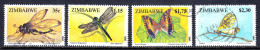 Zimbabwe - Scott #736-739 - Used - See Description - SCV $7.25 - Zimbabwe (1980-...)