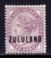 Zululand - Scott #2 - MLH - SCV $30 - Zululand (1888-1902)