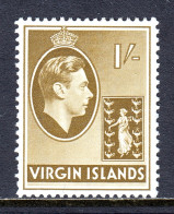 Virgin Islands - Scott #83 (SG 117) - MH - Chalky Paper - Pencil/rev. - SG £24 - Britse Maagdeneilanden