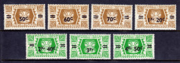 Wallis And Futuna - Scott #141//147 - MH - Short Set - SCV $8.50 - Unused Stamps