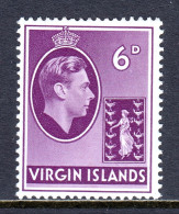 Virgin Islands - Scott #82 (SG 116) - MH - Chalky Paper - Pencil/rev. - SG £15 - Iles Vièrges Britanniques