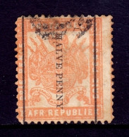 Transvaal - Scott #136a - Used - A Bit Of Thinning, Toning - SCV $13 - Transvaal (1870-1909)