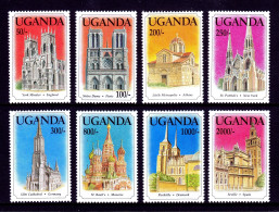 Uganda - Scott #1155-1162 - MNH - SCV $14 - Uganda (1962-...)