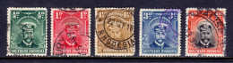 Southern Rhodesia - Scott #1//6 - Used - SCV $9.65 - Southern Rhodesia (...-1964)