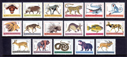 South Africa (Bophuthatswana) - Scott #5-21 - MNH - SCV $14 - Bophuthatswana