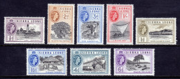 Sierra Leone - Scott #195//202 - MH  - Short Set - SCV $10 - Sierra Leona (...-1960)