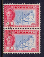 Sarawak - Scott #193 - Pair - Used - See Description - SCV $37 - Sarawak (...-1963)