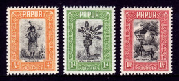 Papua New Guinea - Scott #94//96 - MH - SCV $10 - Papouasie-Nouvelle-Guinée