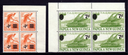 Papua New Guinea - Scott #137-138 - Blk/4 - MNH - See Desc. - SCV $10 - Papua New Guinea