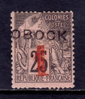 Obock - Scott #21 - MH - A Few Wrinkles, Paper Adhesion/rev. - SCV $20 - Ongebruikt