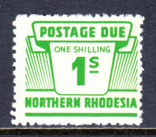 Northern Rhodesia - Scott #J10 - MH - SCV $11 - Rhodesia Del Nord (...-1963)