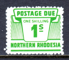 Northern Rhodesia - Scott #J10 - MH - Gum Bump - SCV $11 - Northern Rhodesia (...-1963)