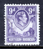 Northern Rhodesia - Scott #39 - Used - SCV $12 - Noord-Rhodesië (...-1963)