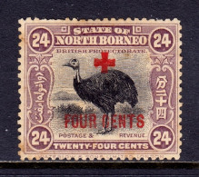 North Borneo - Scott #B41 - MH - Toning, A Bit Of Disturbed Gum - SCV $11 - North Borneo (...-1963)