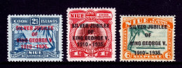 Niue - Scott #67-69 - MH - SCV $10 - Niue