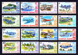 Norfolk Island - Scott #256-270 - MNH - SCV $14 - Isla Norfolk