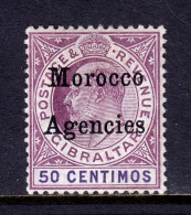 Morocco Agencies - Scott #31 - MH - Pencil/rev. - SCV $8.50 - Uffici In Marocco / Tangeri (…-1958)