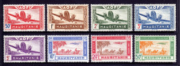 Mauritania - Scott #C6-C13 - MNH - SCV $9.75 - Unused Stamps