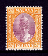 Malaya (Perak) - Scott #93 - MH - Hinge Bump - SCV $5.00 - Perak