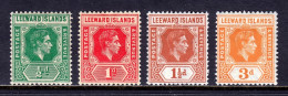 Leeward Islands - Scott #104//109 - MNH - Gum Toning #104, 105 - SCV $16 - Leeward  Islands