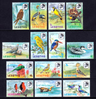 Lesotho - Scott #321-334 - MNH - SCV $24 - Lesotho (1966-...)