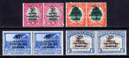 KUT - Scott #86-89 - MNH/MH - #89 Is MH - SCV $24 - Kenya, Ouganda & Tanzanie