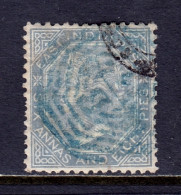 India - Scott #27 - Used - A Few Short Perfs - SCV $27 - 1858-79 Compañia Británica Y Gobierno De La Reina