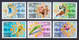 Guinea - Scott #869-874 - MNH - Minor Cnr. Crease UL #870 - SCV $11 - República De Guinea (1958-...)