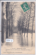 CHATILLON-SUR-SEINE- INONDATIONS DE 1910- PROMENADE DE LA DOUIX - Chatillon Sur Seine