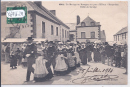 ELLIANT-ROSPORDEN- UN MARIAGE EN BRETAGNE- DEFILE DU CORTEGE - Elliant