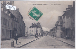 CHATILLON-SUR-SEINE- LA RUE DE CHAUMONT - Chatillon Sur Seine