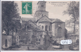 CHATILLON-SUR-SEINE- L ABSIDE DE SAINT-VORLES- LE CIMETIERE - Chatillon Sur Seine