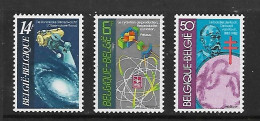 BELGIQUE 1982 SCIENCES YVERT N°2036/2038 NEUF MNH** - Autres & Non Classés