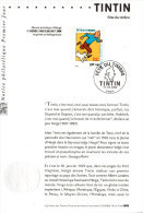 " TINTIN " Sur Notice Officielle 1er Jour De 2000. N° YT 3303. Parfait état. FDC à Saisir !!! - Stripsverhalen