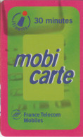 TC20 - MOBI PU5C - 30 MINUTES ROSE Pour 1 € - Kaarten Voor De Telefooncel (herlaadbaar)