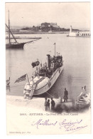 ANTIBES - Le Port Et Le Fort Carré (carte Animée) - Antibes - Vieille Ville